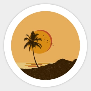 Palm Island Sticker